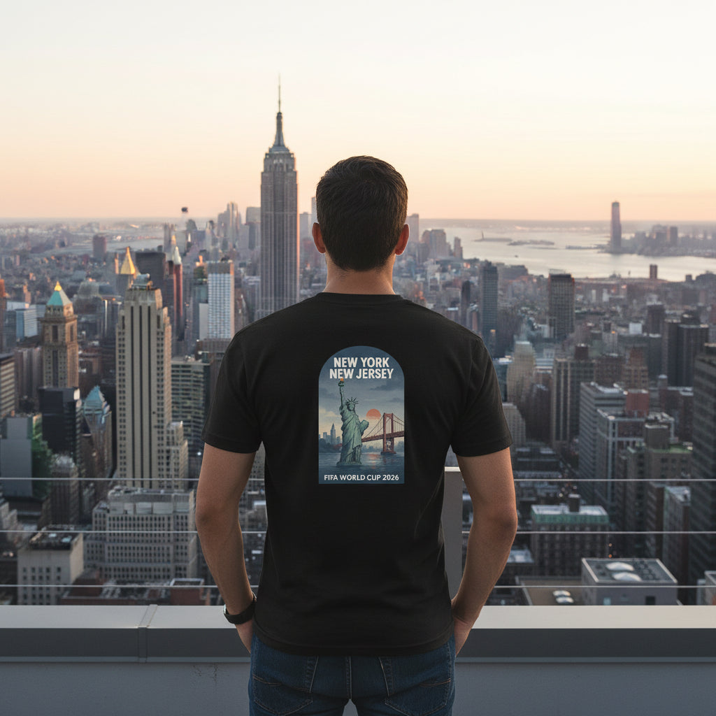 NEW YORK NEY JERSEY Premium Short Sleeve Tee
