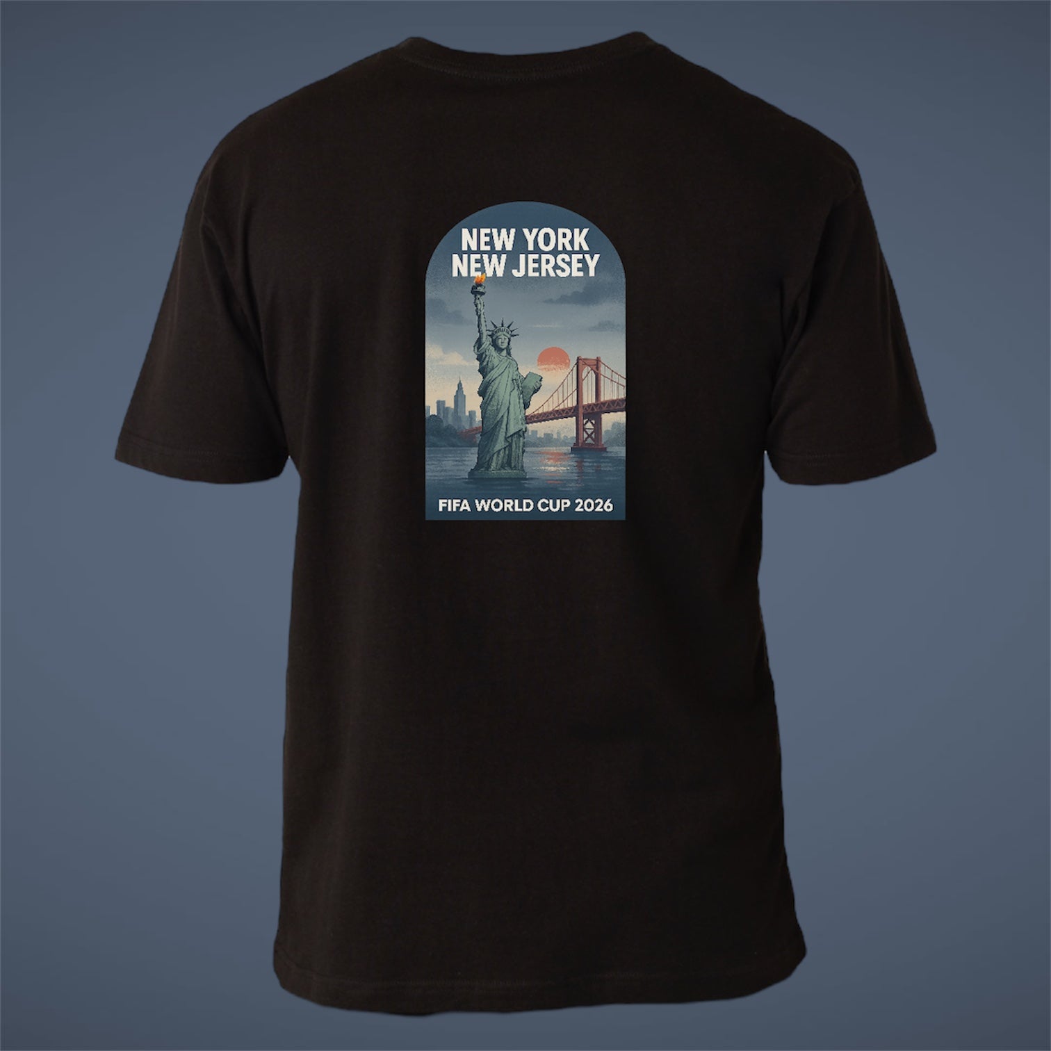 NEW YORK NEY JERSEY Premium Short Sleeve Tee