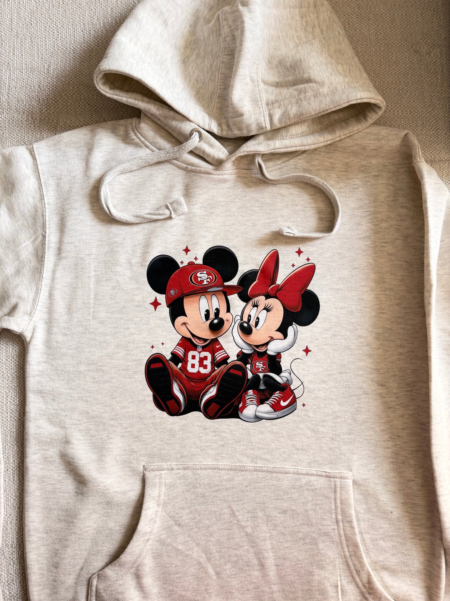 San Francisco 49ers M&M Couple Hoodie