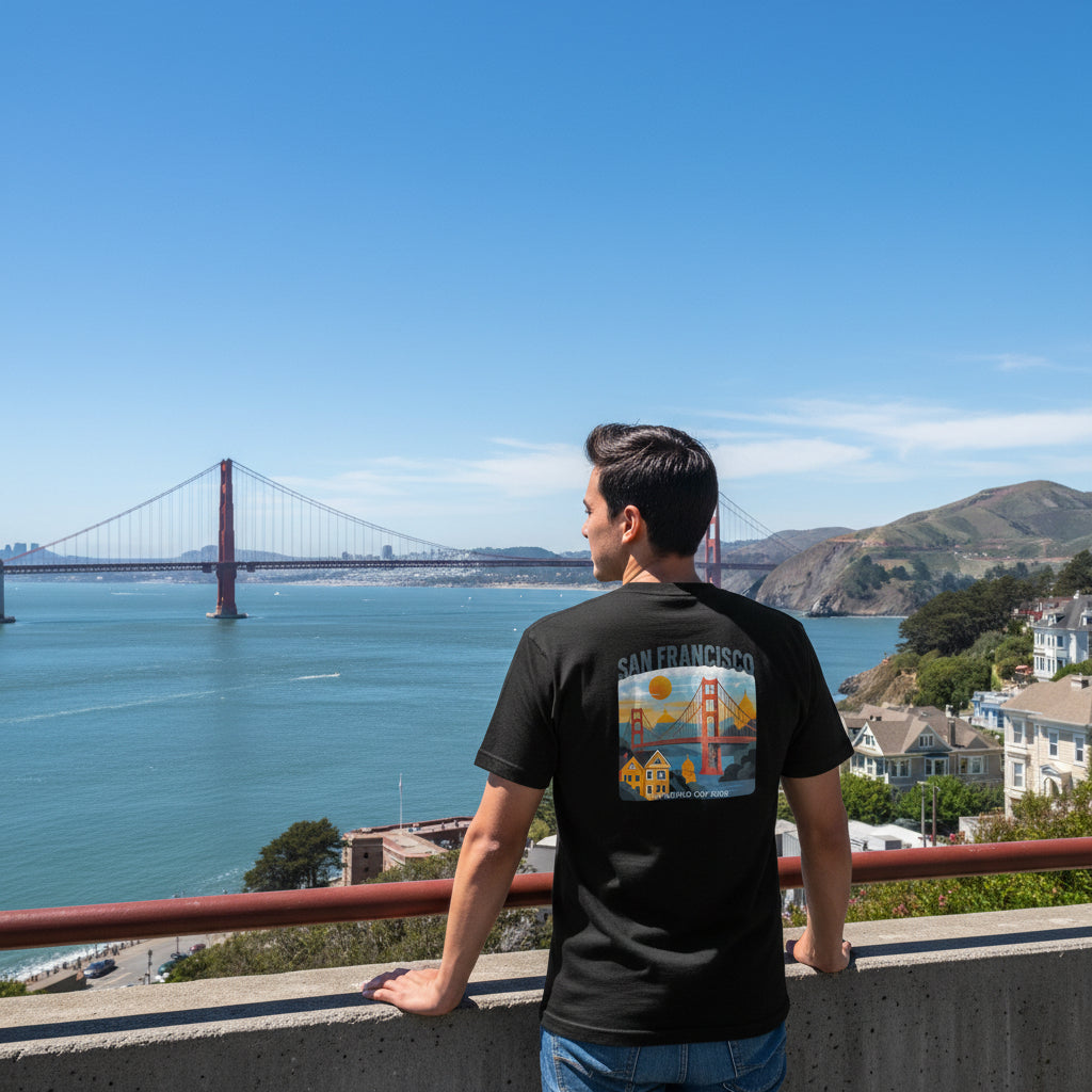 SAN FRANCISCO BAY AREA Premium Short Sleeve Tee